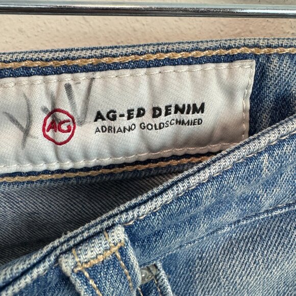 AG Jodi Crop Jeans Womens 27 Adriano Goldschmied high rise slim fit - Picture 6 of 8